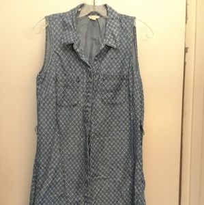 Size m Sonoma cotton sleeveless dress
